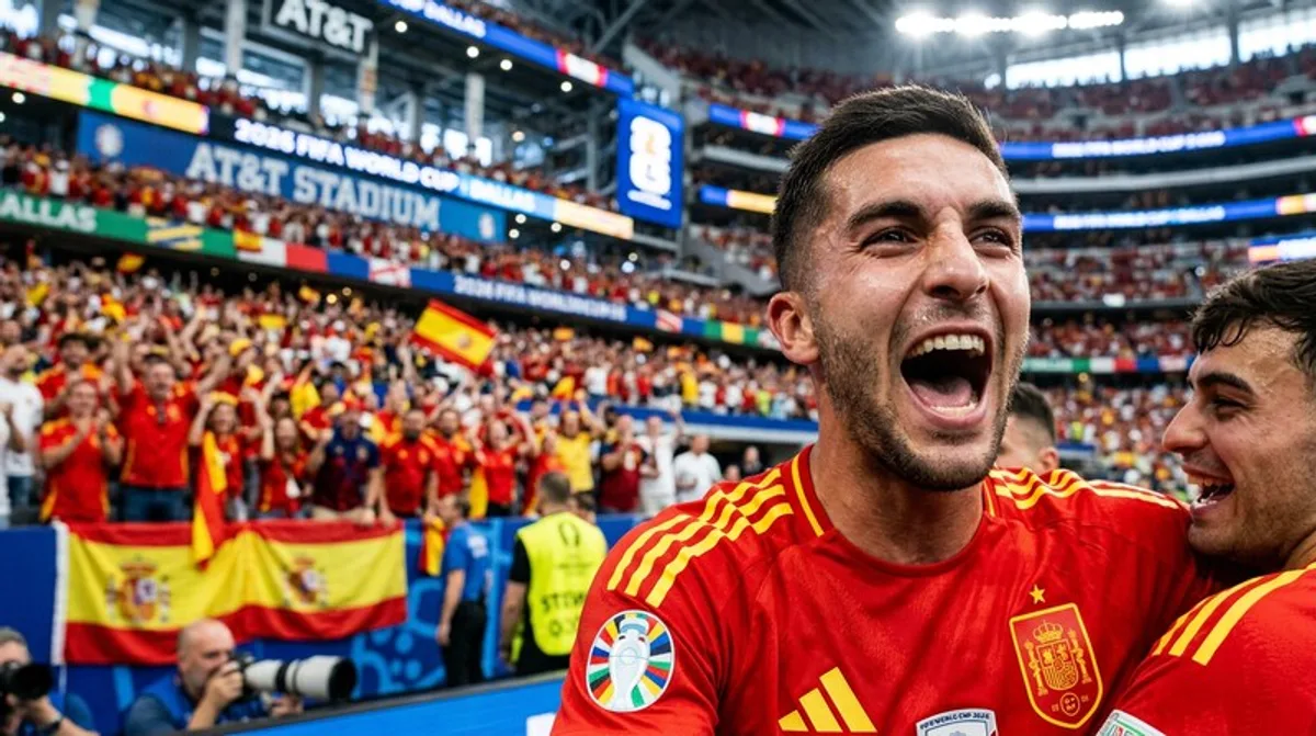 World Cup 2026: Spain 2:1 Belgium — Match Report