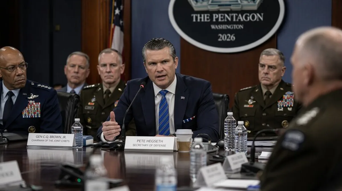 Hegseth Purges Reshape Pentagon's Civilian Command Layer